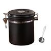 Coffee Bean Container Tea Sugar Canisters with Date Record Tool Airtight Storage Tank Household