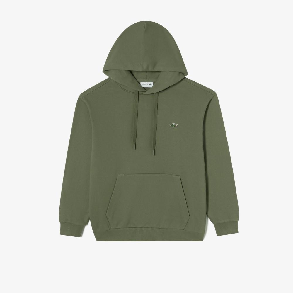 [lacoste] Men's Basic Hooded Pullover Sweatshirt SH398E-55NE9F