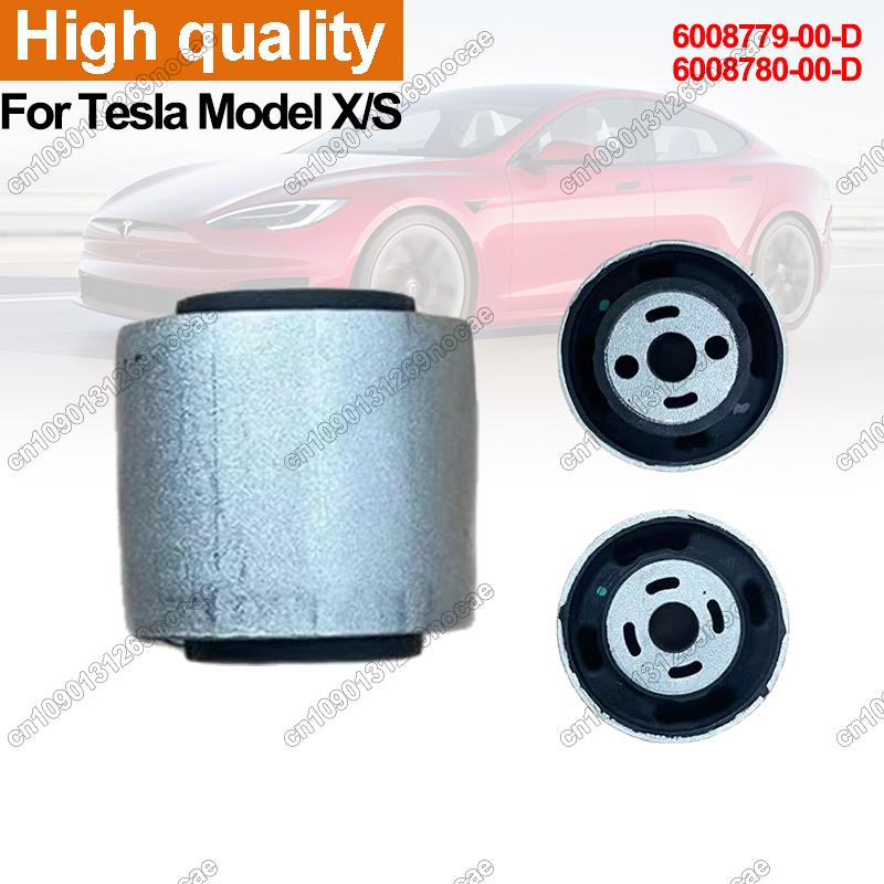 New Rear Motor Bushing 6008780-00-D Front Motor Bushing 6008779-00-D For Tesla Model X Model S Transmission Bushing Replacement