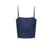 Spring and Summer New Women's Clothing Sexy Sexy Short Tube Top Camisole Denim Tops 6929003