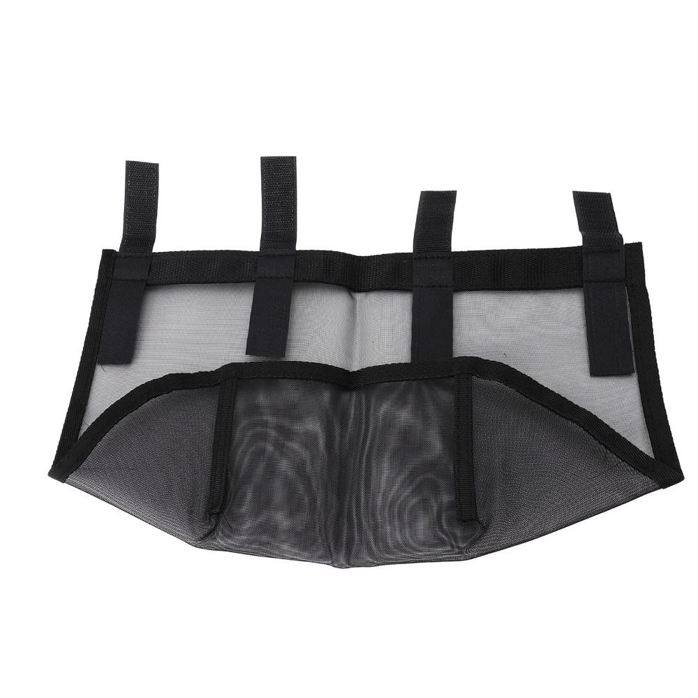 Adjustable Size Horse Mesh Nose Cover Mesh Fly Mask Cover Livestock Protection