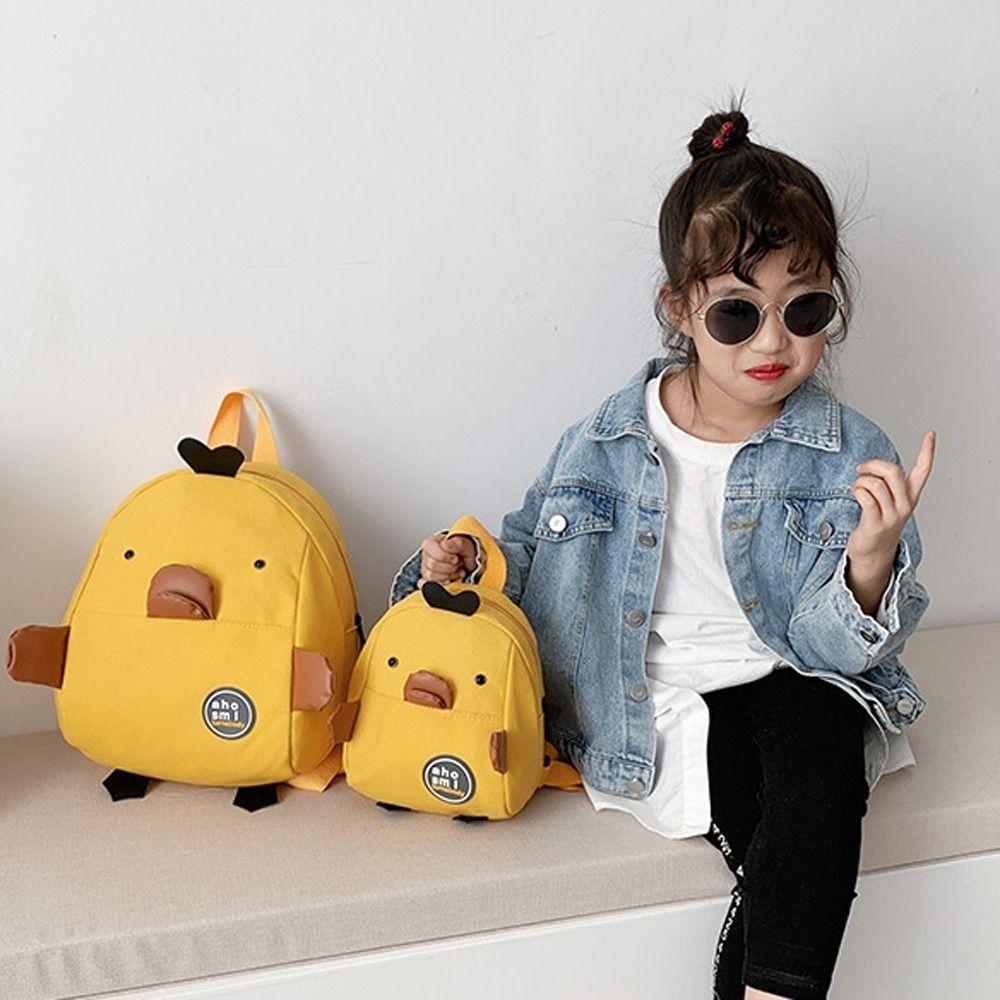 Lightweight Duck Toddler Backpack Cartoon Cartoon Shoulder Bag Children's School Bag Children