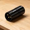 120 Ohm 3-Pin XLR/DMX Terminator Audio Converter Connector Adapter 3 Pin XLR Male Microphone Cable Connectors