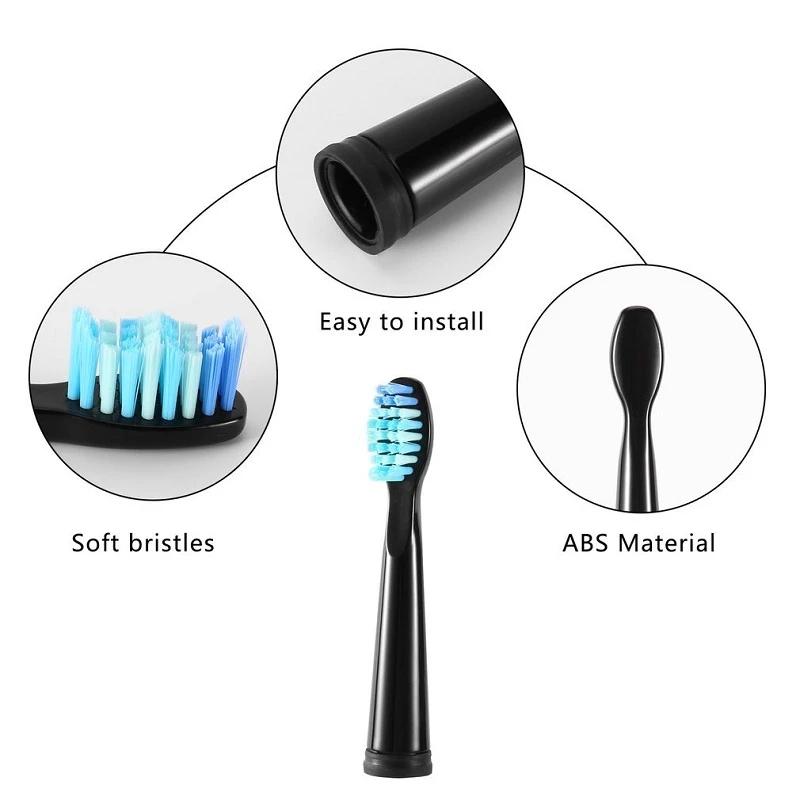 5 шт., сменные электрические насадки для щеток, звуковая зубная щетка, гигиенический уход, 899 комплект насадок для Seago SG910 SG507 SG958 SG515 SG949 SG575