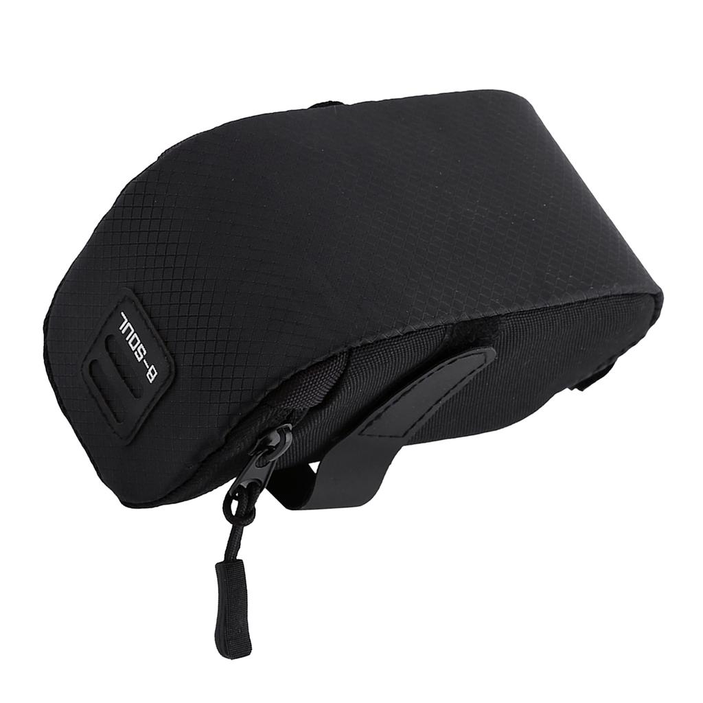 Сумка-седло велосипеда, сумка для хранения на заднем сиденье, сумка для велосипеда для снаряжения для езды на открытом воздухе(черный)