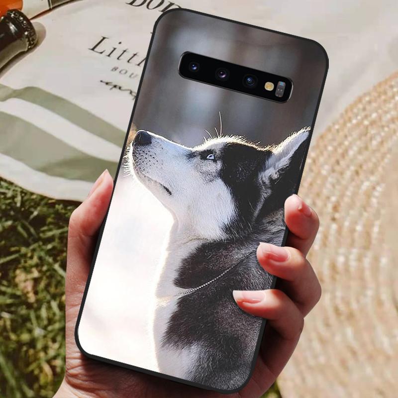 Чехол для Samsung S10 Plus Мягкий силиконовый чехол Черный бампер ТПУ Для Samsung Galaxy S10 S10E S 10 S10plus Чехлы для телефона Задние крышки