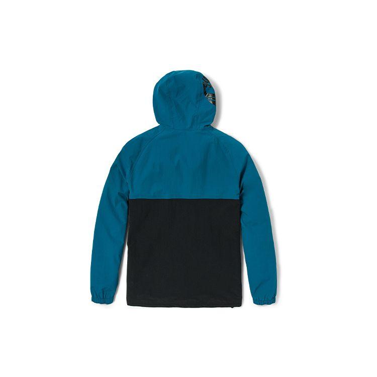 Timberland Куртка с капюшоном и цветным принтом логотипа, мужская куртка Lyon-Blue A2CEF-CE2