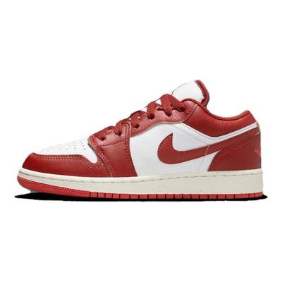 Air Jordan 1 Low Винтажные Баскетбольные Кроссовки Женские Красные FJ3465-160(Team18-SBOX)