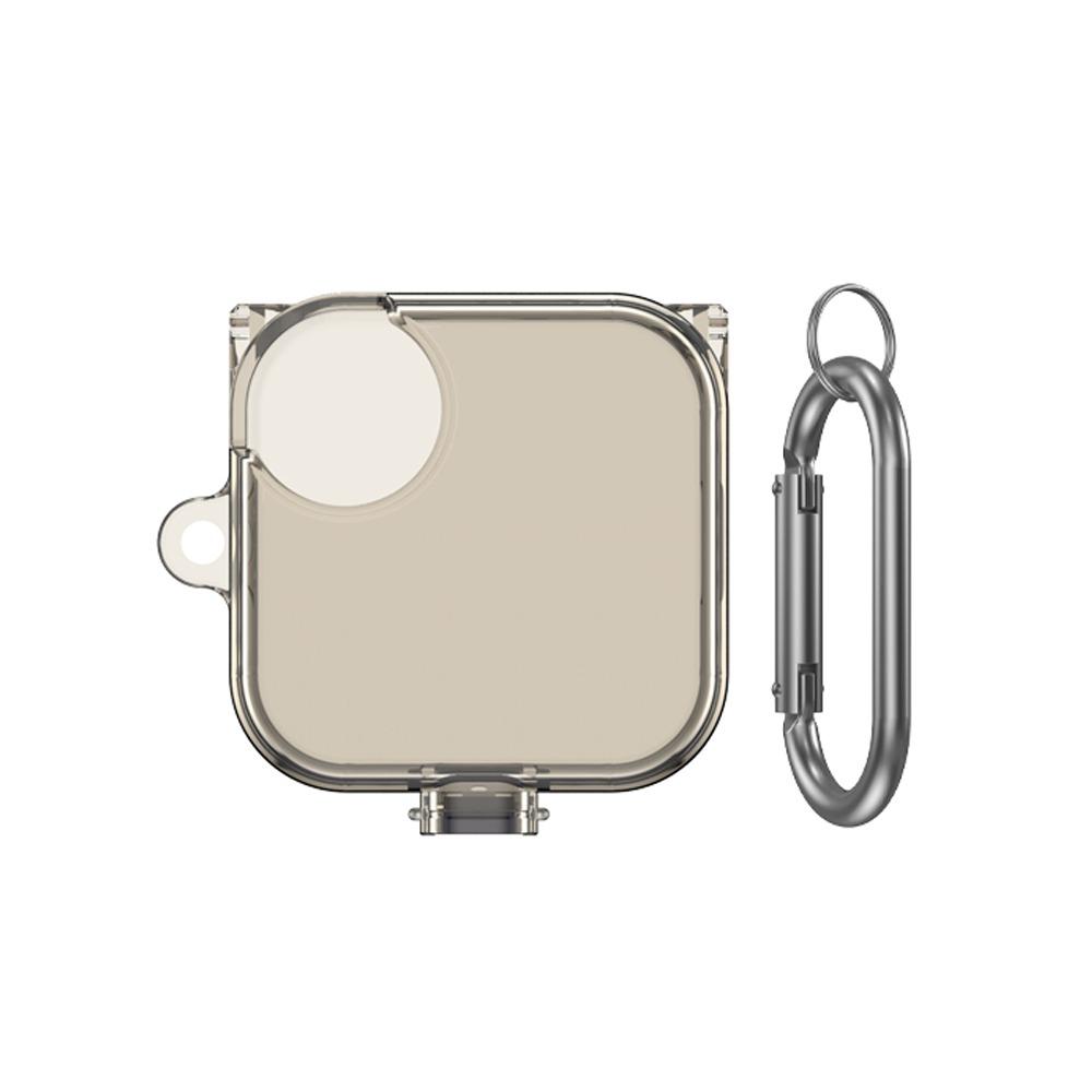 Защитный чехол для наушников CMF Buds Pro 2 с блокировкой от случайного удара и падений, прозрачный.