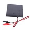 2W 6V Solar Panel Module with Clip DIY Solar Charging Board for Toys Lamp Charger