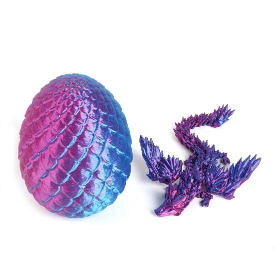 3D-печатная фигурка летающего дракона с подвижными суставами, китайская фигурка дракона, шарнирная модель крылатого дракона, игрушка-фиджет, настольное украшение, орнамент