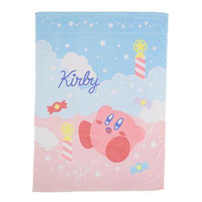 Полотенце-одеяло для Кирби Kirby of the Nap 4585016600 Дети, Персонаж, Nintendo, Звезды, Милый, 100% хлопок, Девочки, Мальчики, Одеяло, Лето,