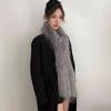 Autumn And Winter Scarve Warm Long Scarve Solid Colour Imitation Fur Simple Versatile Plush Double Layer Thickened Scarve Women's Scarve
