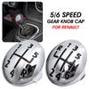 5/6 Speed Car Gear Knob Cap Cover Shift Lever Head Cover For Renault Clio Twingo Scenic Megane II 1996-2011 Gear Shift Knob