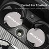 2Pcs Car Leather Interior Water Cup Cushion Keychain For Mercedes Benz AMG Smart W205 C300 W203 W206 W108 W124 W126 W140 W168 W1 AY1 QQ32