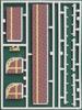Greenmax N Gauge Red Spotted Pattern Model Railroad Supplies Pre-colored Pavement, 2541,