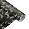 50*200 см Автомобильная камуфляжная наклейка Камуфляж Армейский Военно-зеленый Виниловая пленка для обтяжки Без пузырей Декоративная наклейка на кузов Автомобильные аксессуары