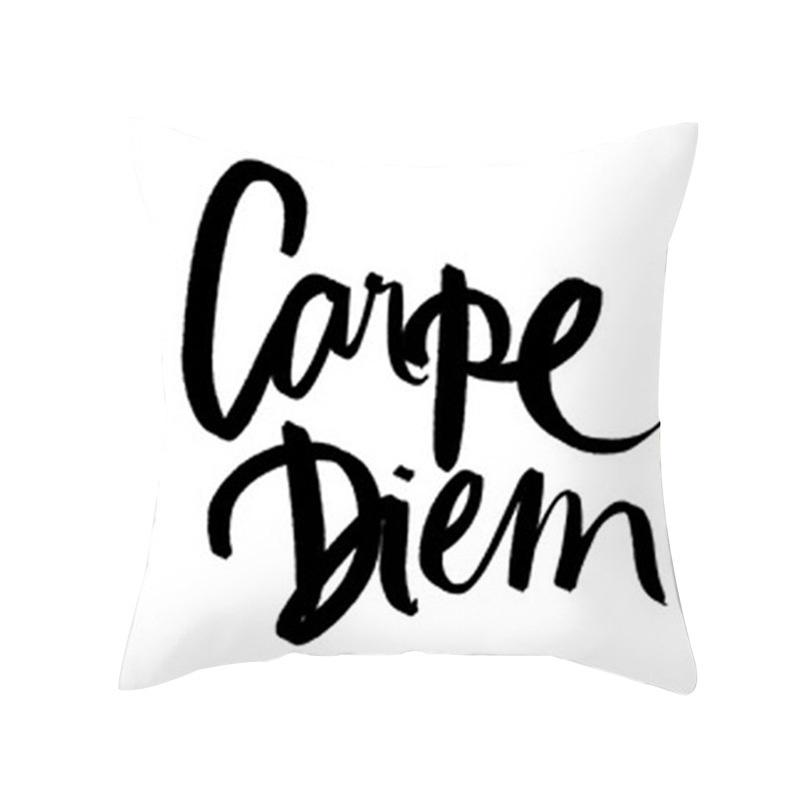 Simple Geometric Sofa Pillowcase Pink Cushion Cover Pillowcase Pillowcase