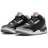 Air Jordan 3 Retro OG Black Cement 2024 Unisex Sneakers Fire-Red Cement-Grey Sail DN3707-010