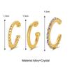 3Pcs  Exquisite Zircon Ear Clips Ear Cuff No Piercing Earrings