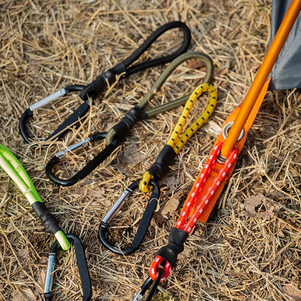 ChasCoCo Крючок для эластичного шнура Крючок для палатки с эластичным шнуром Детали для брезента Петля для тартана Кемпинговый шнур для палатки Эластичная веревка Пряжка для палатки Фиксированная веревка для тартана