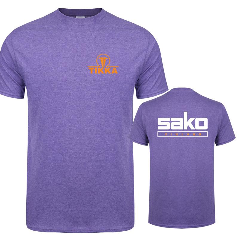 Tikka By Sako Finland Firearms T Shirts Tees Casual Short Sleeve Cotton Unisex Tshirt Lh252