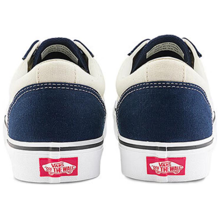 Vans Ward Simple Low Top Canvas Shoes Men Sneakers Blue White VN0A38DM5S2