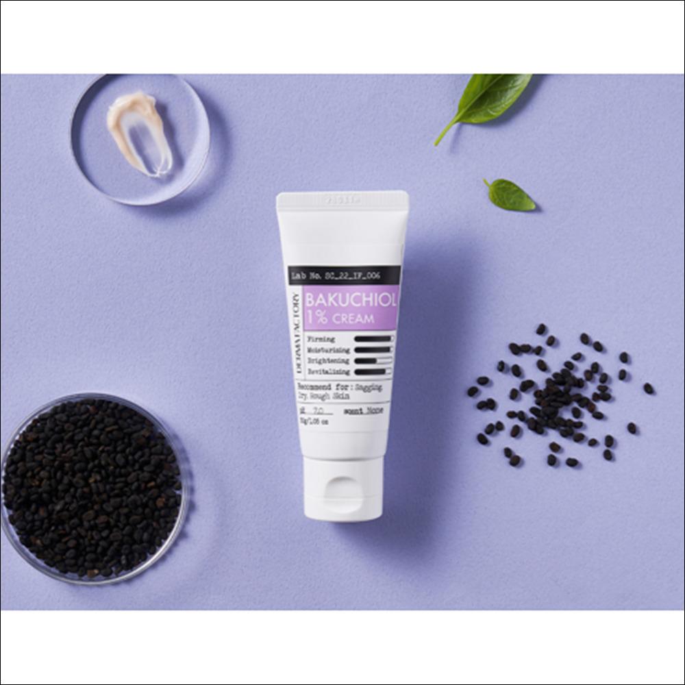 DERMA FACTORY БАКУЧИОЛ 1% Крем для эластичности кожи 30г