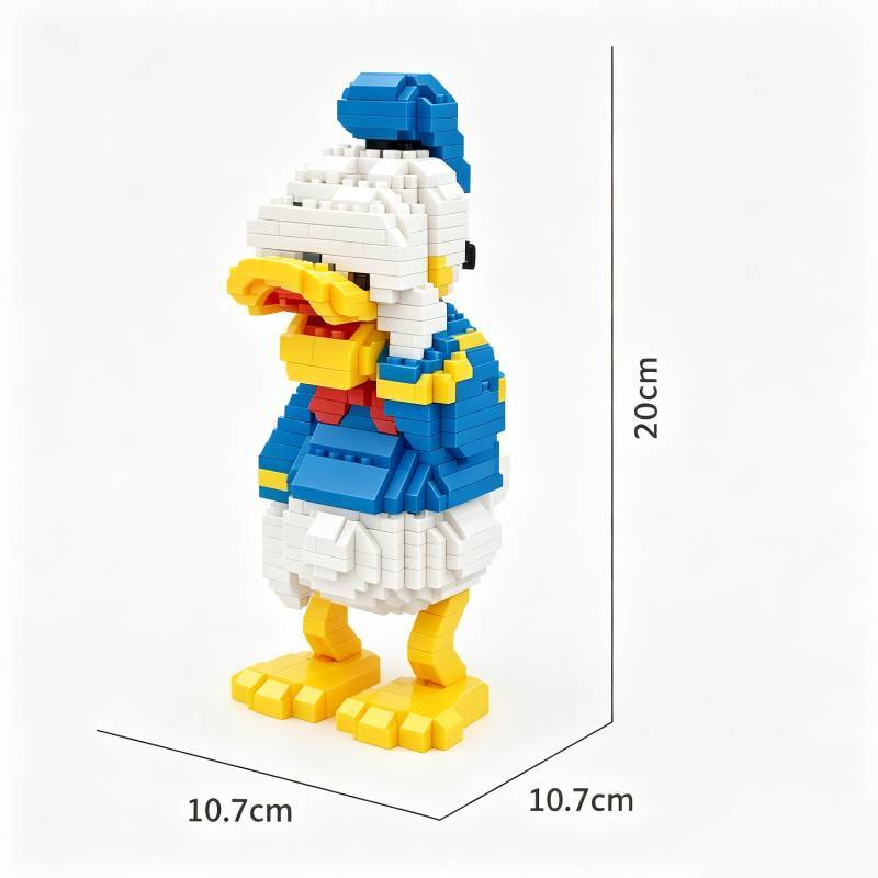 Mickey Mouse Diamond Micro Blocks With 800 Pieces For Creative Kids And Diy Enthusiasts