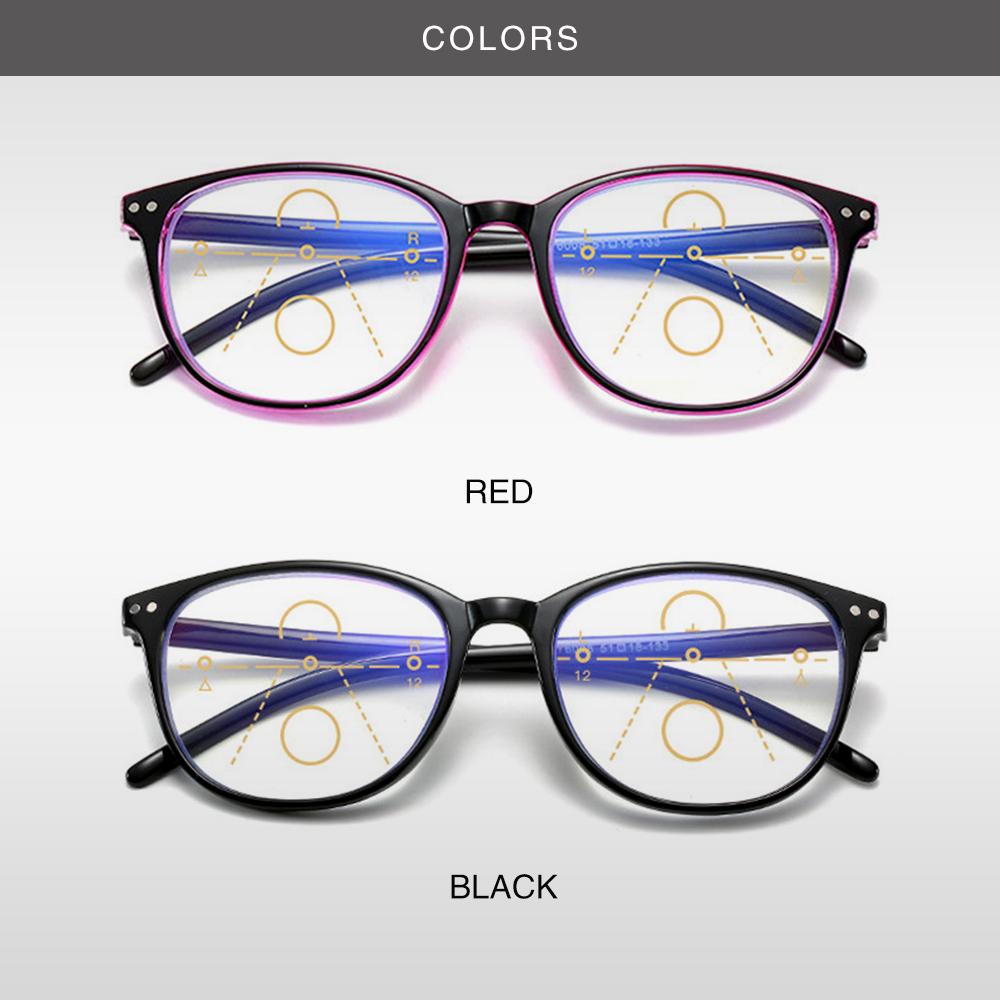 Пресбиопические очки с мультифокусными линзами. +1.0 -+ 4.0 диоптрии