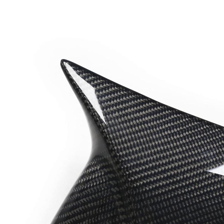 Carbon Fiber Rearview Mirror Cover with Lights for Ford Mustang 15 US Spec