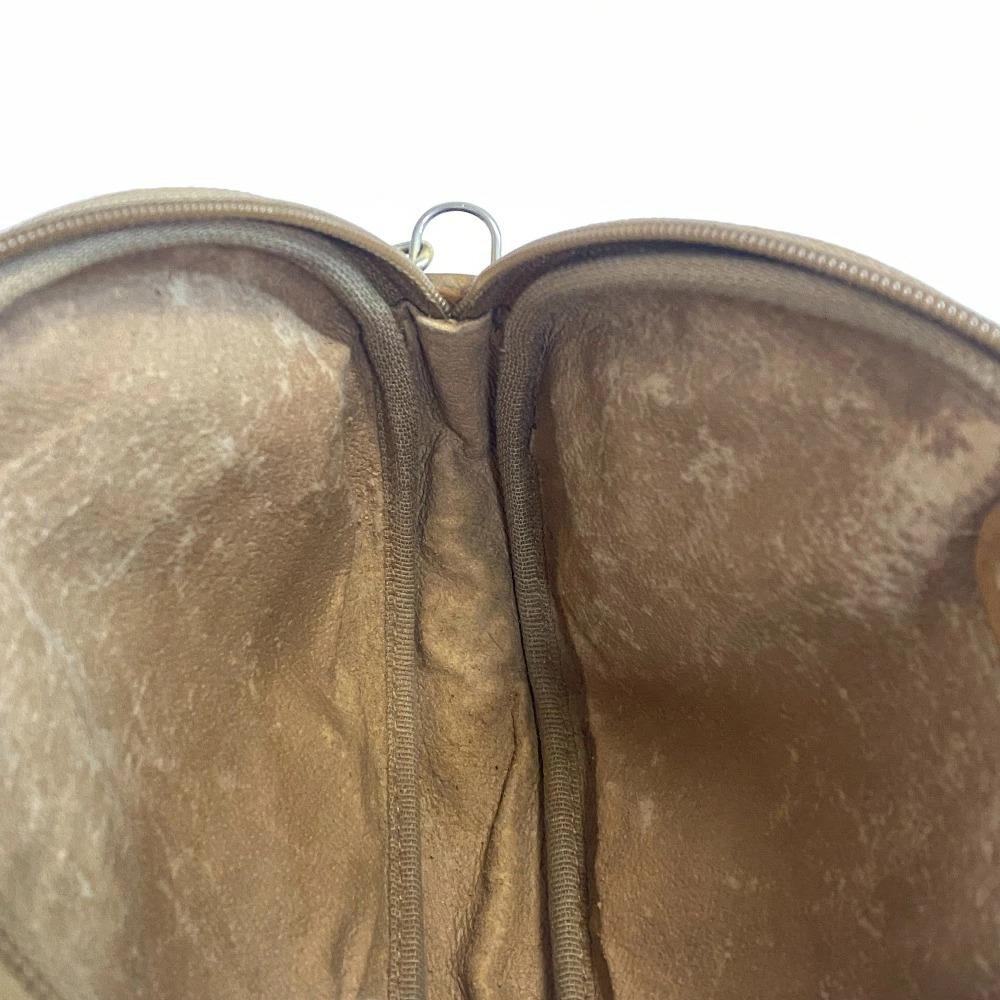 Gucci 007 104 0013 винтажная Старая сумка через плечо Gucci с принтом Micro GG из ПВХ бежевого цвета ПВХ Б/у