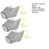 3 Pcs Reusable Dog Air Filter Muzzle Adjustable Anti Dust Dog Face Cushion
