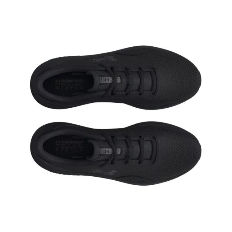Under Armour Износостойкие Низкие Беговые Кроссовки Женские Черные 3027007-002