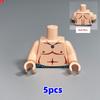 MOC Блоки Пляж Океан Пальма Туловище Штаны Мышечная Фигура Лыжные Очки Частицы Собранные Строительные Кирпичики Детские Игрушки