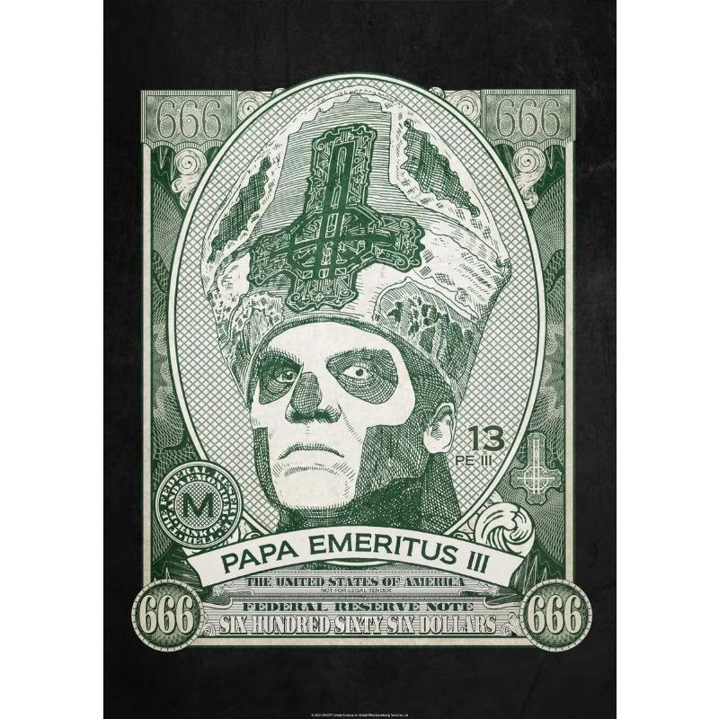 Абстрактные Ghost Band Poster Heavy Metal Band Wall Art Холст Картина Печать HD Картины для Гостиной Кофейня Бар Домашний Декор