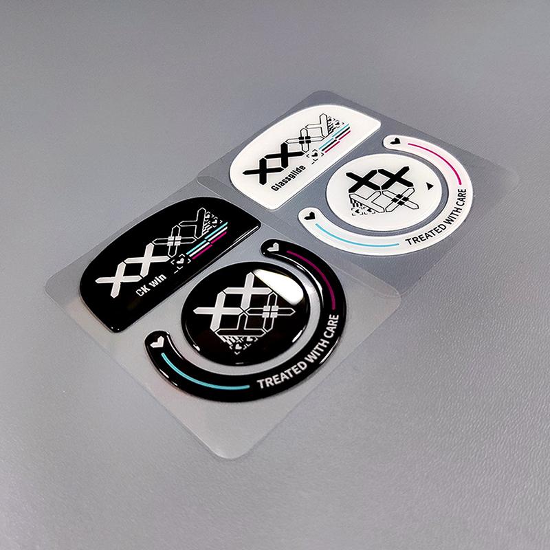 Стеклянные коньки для мыши, скользящие подушечки для ног, стикер для ног мыши для G Pro X Superlight