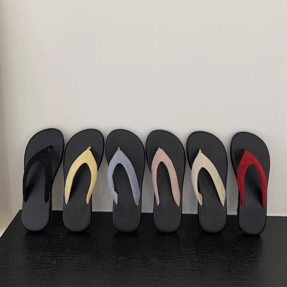 Повседневные шлепанцы на плоской подошве, женская летняя обувь, модные универсальные пляжные сандалии, женская обувь