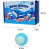 Glow-in-the-Dark Bath Bombs Gift Set, 6pcs Marine Animal Fizzy Bath Bombs With Light-Up Toys