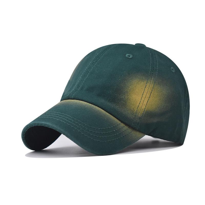 Denim Cotton Washed Baseball Hat With Adjustable Strap For Year Round Wear