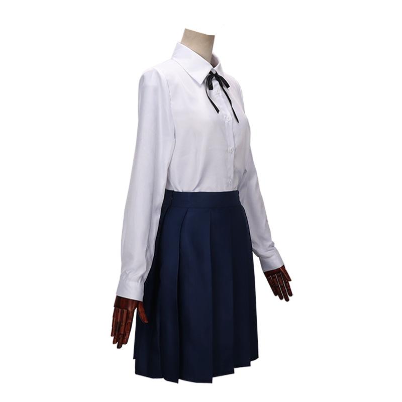 Anime BOCCHI THE ROCK! Yamada Ryo Cosplay Shirt Skirt Tie Socks Wig Uniform Suits Halloween Christmas Costumes