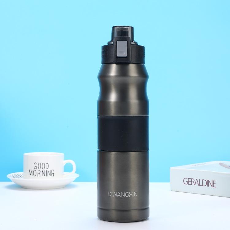 Factory Outlet 680ml Sports Vacuum Flask 304 Stainless Steel Outdoor Portable Travel Insulated Water Bottle Low MOQ