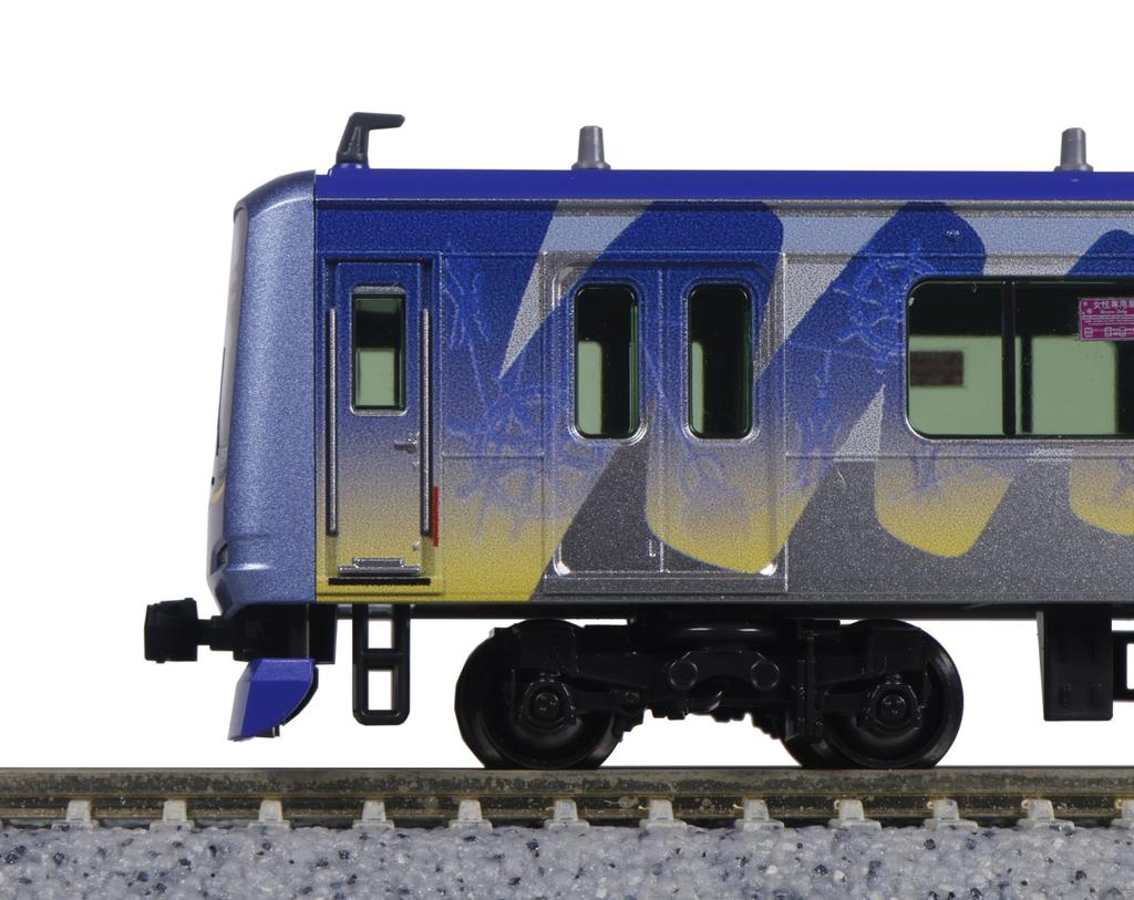 KATO N Gauge Yokohama Minatomirai Railway Y500 Series with Additional Model Train Antennas, 8-Car Set, 10-1996,