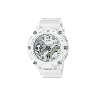 G-SHOCK 200 метров водонепроницаемость кварцевый механизм ремешок из смолы японские и корейские часы женские часы белый циферблат GMA-S2200M-7AJF