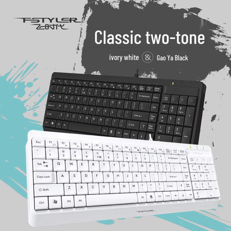 A4Tech FK15 Бесшумная USB-клавиатура