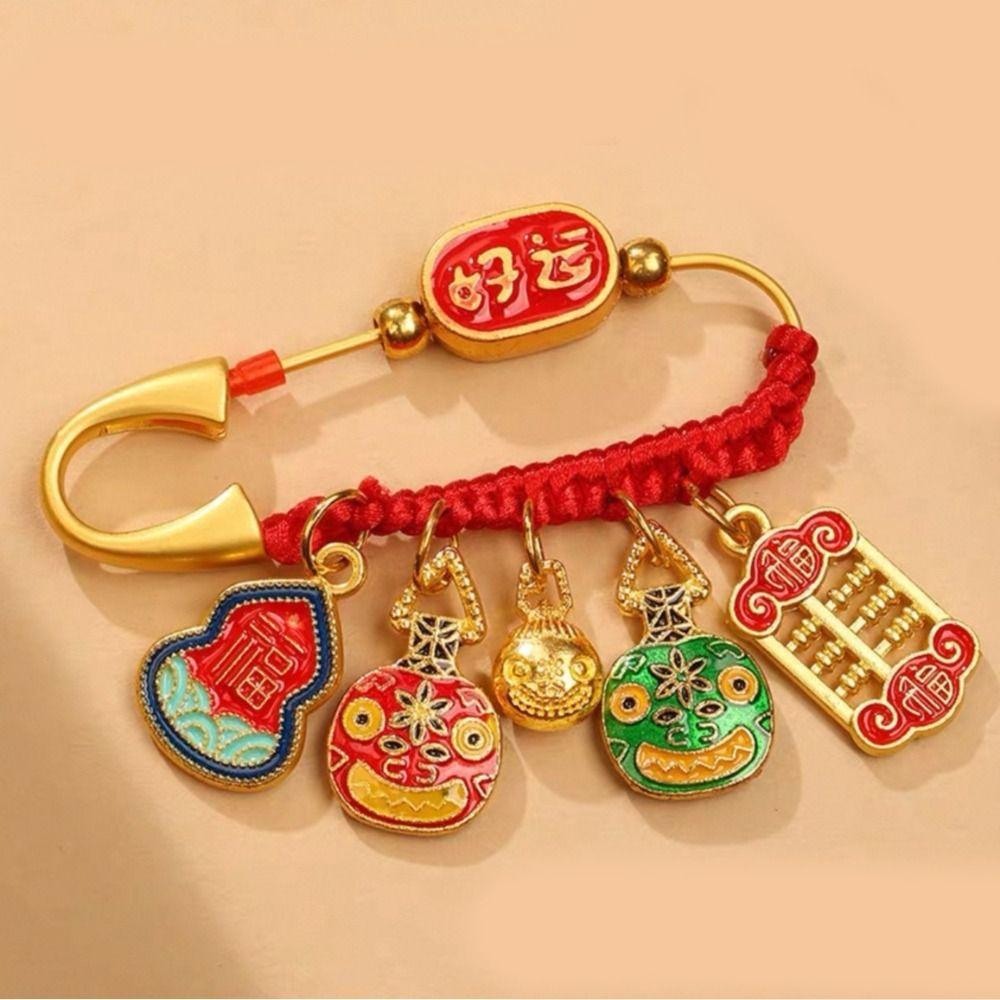 Horse Year Zodiac Brooch Pendant Best Wishes Guardian Brooch Lucky Lucky Pins Pregnant Women