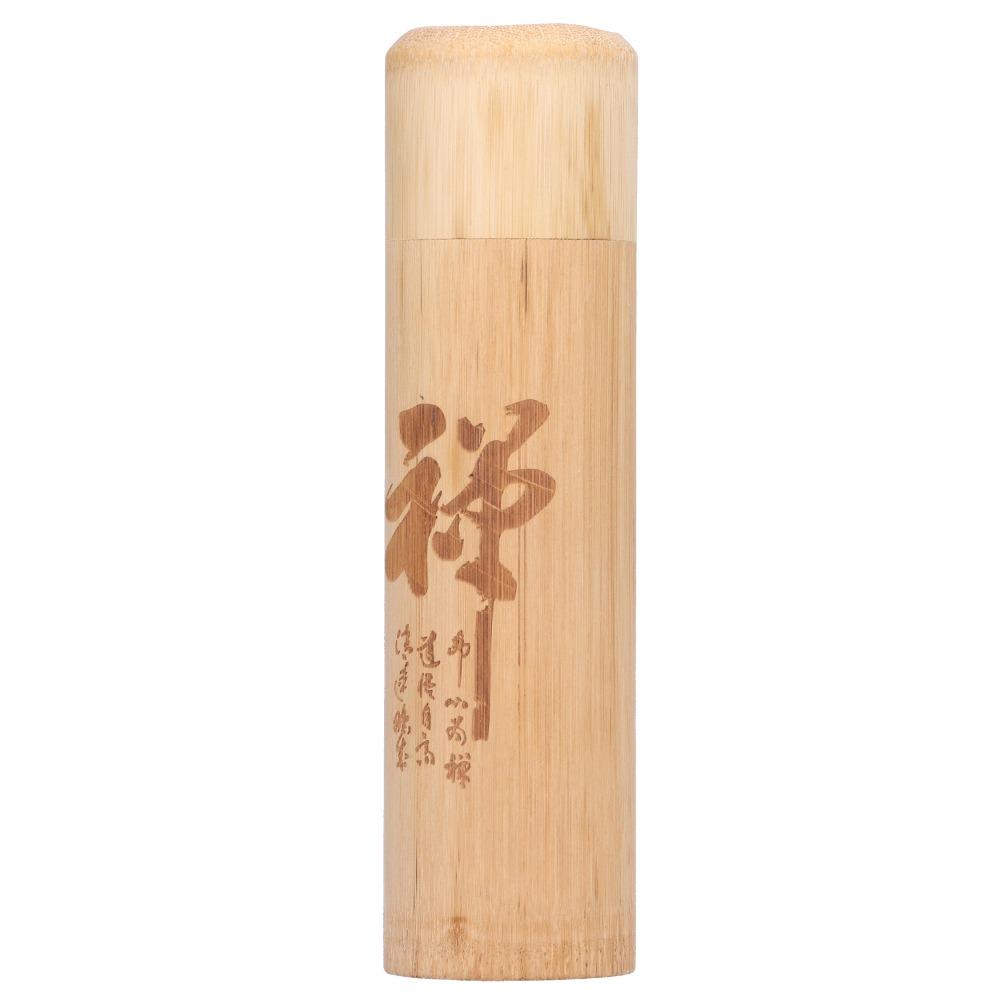 Bamboo Material Bamboo Tea Canister Loose Leaf Portable Tea Box Bamboo Tea Jar  Tea Storage