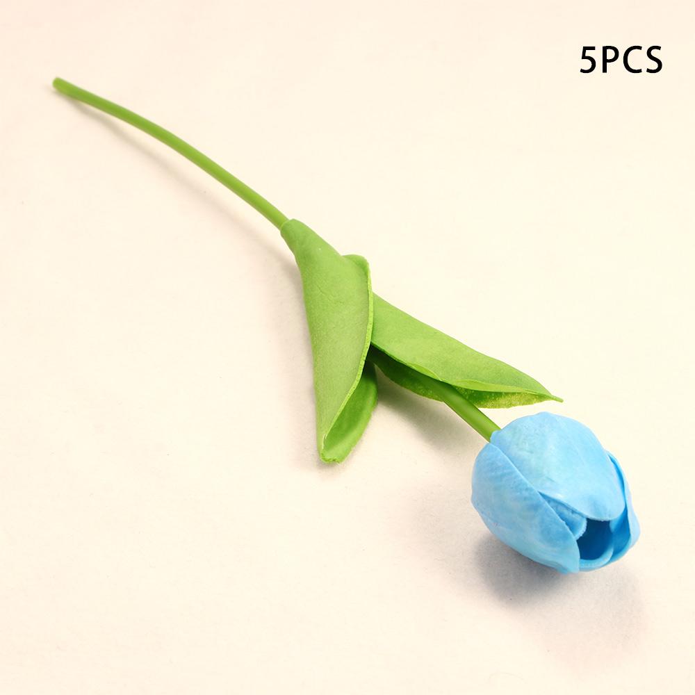 DIY Real Touch Гирлянда Свадебный букет Свадебная комната Искусственные цветы Тюльпан Искусственное растение Тюльпаны