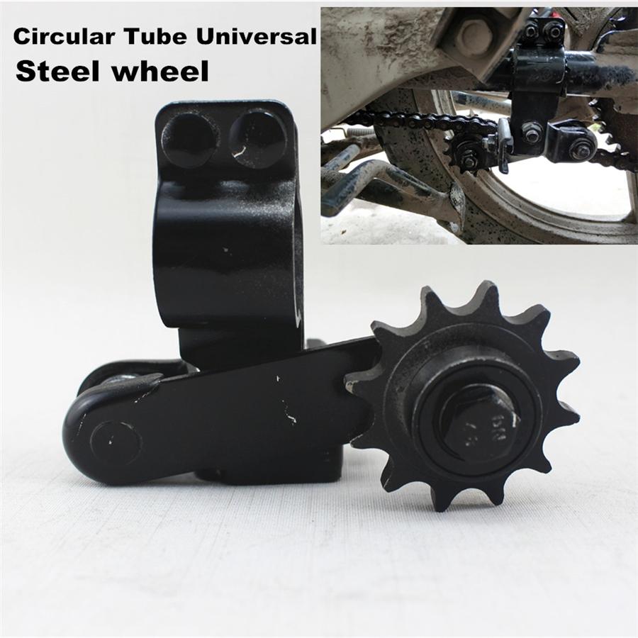 Мотоцикл МТБ Высокопрочная стальная звездочка Автоматический натяжитель цепи Противоскользящий направляющий цепь Болт на роликовый натяжитель цепи Круглая вилка