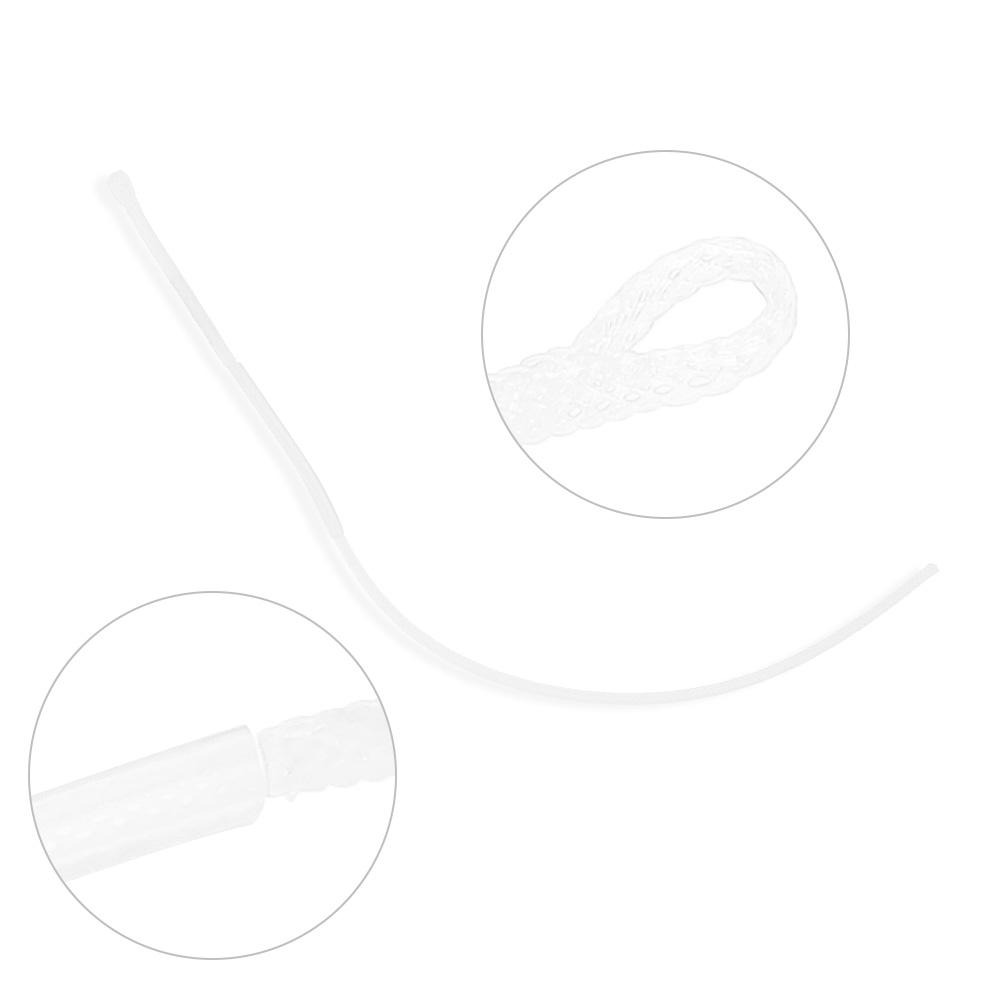 10 шт. белые 50 фунтов рыболовные петли соединитель мух петля леска рыболовные снасти аксессуар